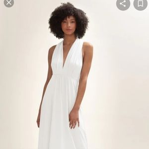 Brand New With Tags Two Birds Straight Maxi Ivory Size B